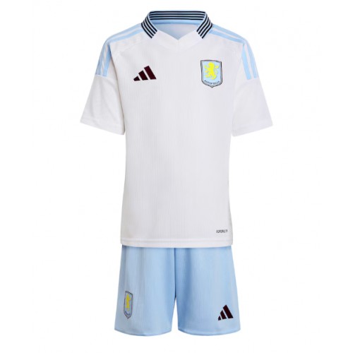 Dětský fotbalový dres Aston Villa 2024-25 Venkovní Krátký Rukáv (+ trenýrky)